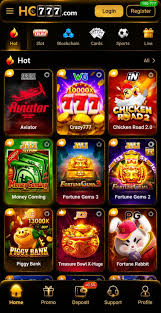 screenshot of registration of hc777 game