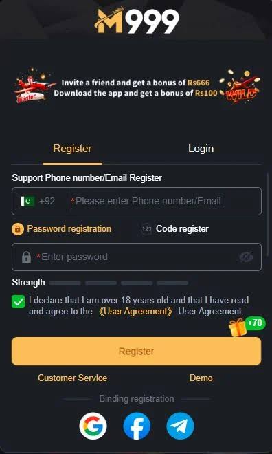 m999 apk game - latest version - registration  