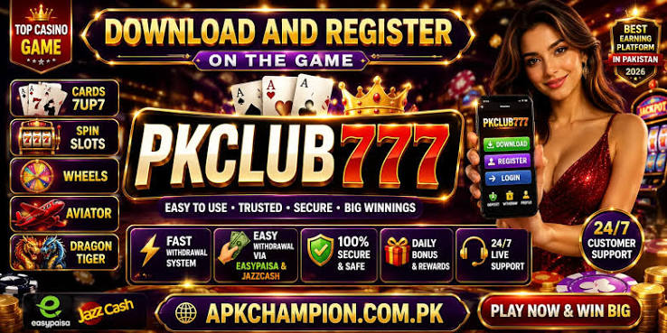 pkclub777 - apk game - featured image 