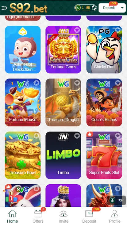 s92 apk game - online app - new casino game app 