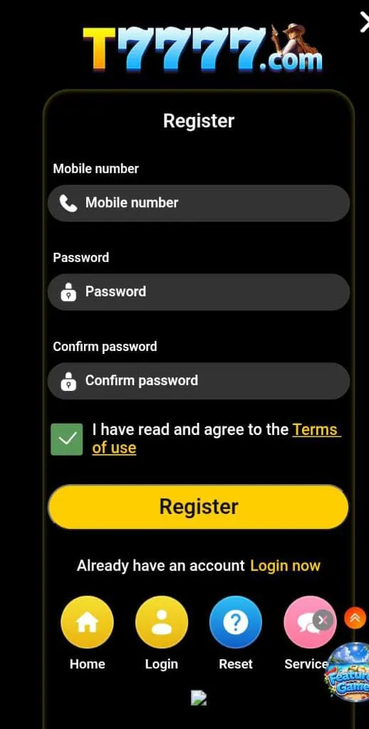 t7777 apk game 