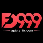 FD999 Game logo with red gaming-style lettering and a dark background.